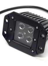 Flush Mount Led Lights 3x3 16w Square Flood Black Out Southern Truck                                     - 79915 - Image 2
