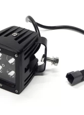 LED Light Pod 3x3 16w Square Black Out Southern Truck                                     - 79916 - Image 2