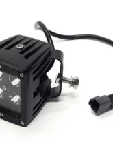 Southern Truck 3.0 X 3.0 Inch 16W Cube LED Light Flood 1,440 Lumens Each Black Series                                     - 79918 - Image 2