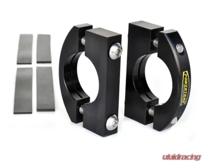Power Tank Roll Bar Clamps Small 1.5-2 Inch Diameter Black Pair - ABC-2460