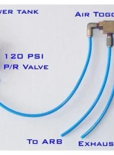Power Tank Pneumatic Air Toggle Switches For Air Lockers Two Axle Pneumatic - 5MM                                     - ARB-2070-5 - Image 2