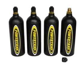 Power Tank CO2 Bottle 1.25 Lb. Pin Valve Bottle Set of 4