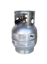 Power Tank 10 Lb. Aluminum Propane Tank Worthington With Stainless Steel Bracket                                     - CYL-PP10-BKT - Image 6