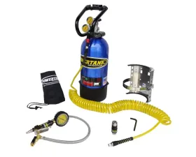 Power Tank 10 Lb. CO2 System Package B Candy Blue