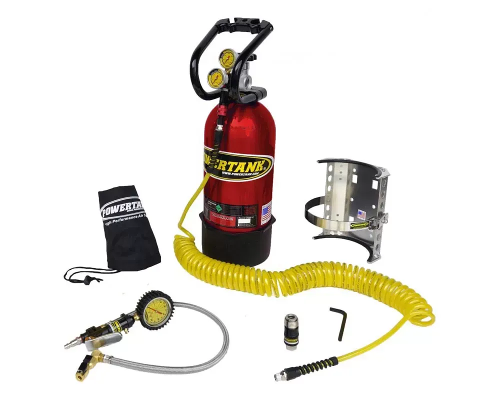 Power Tank 10 Lb. CO2 System Package B Candy Red - PT10-5250-CR