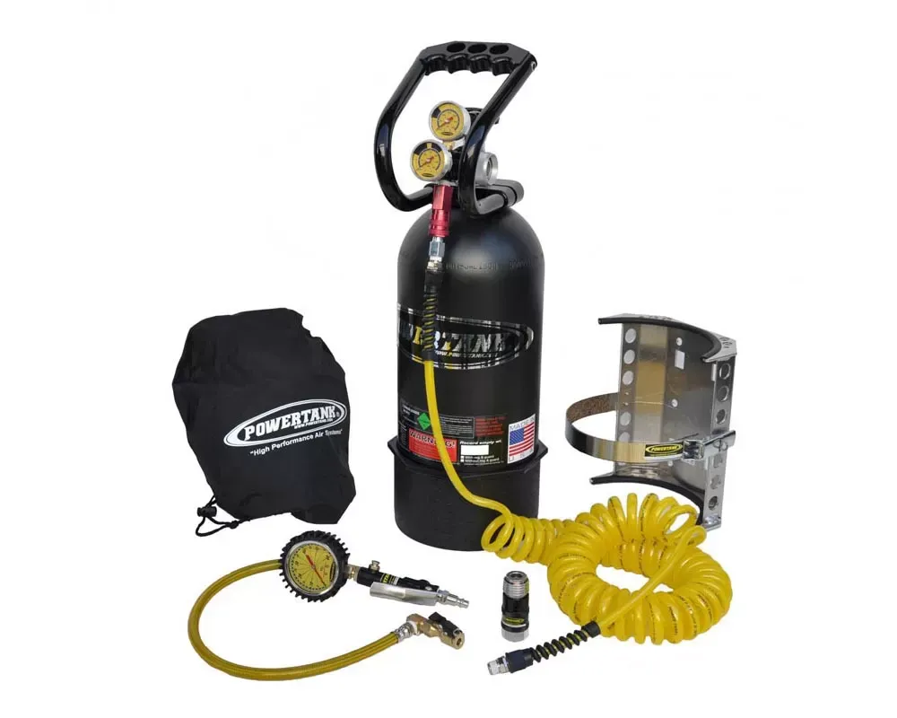Power Tank 10 Lb. CO2 System Package B Matte Black - PT10-5250-MBK