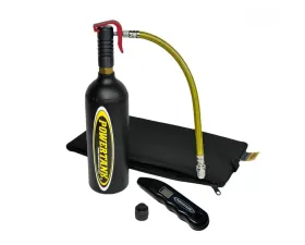 Power Tank CO2 Bottle Power Shot Trigger Tire Air Kit W/O Plug Kit Matte Black