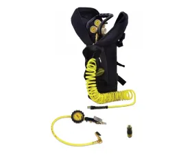 Power Tank CO2 Tank 10 Lb. Track Pack Package B System 250 PSI Candy Blue