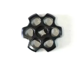 Power Tank Aluminum Tank Knob Six Shooter Stealth Black