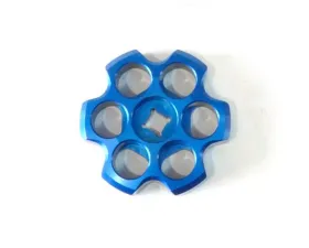 Power Tank Aluminum Tank Knob Six Shooter Tahoe Blue