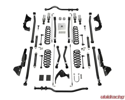 TeraFlex 4" Prerunner Long Flexarm Suspension System Jeep Wrangler JK 2007-2018 - 1145042