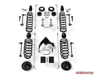 TeraFlex Base 4" Lift Kit No Shocks Jeep Wrangler JKU 2007-2018 - 1151401