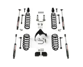 TeraFlex Base 3 Inch Lift Kit w/ 9550 VSS Shocks Jeep Wrangler JKU 4-Door 2007-2018