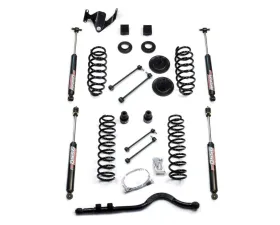 TeraFlex 3 Inch Lift Kit w/ 9550 Shocks and Track Bar Jeep Wrangler JKU 4 Door 2007-2018
