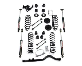 TeraFlex 4 Inch Lift Kit w/ 9550 Shocks and Track Bar Jeep Wrangler JKU 4 Door 2007-2018