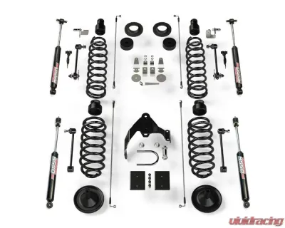 TeraFlex 4" Lift Kit w/ 9550 VSS Shocks Jeep Wrangler JKU 2007-2018 - 1251421