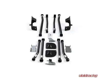 TeraFlex Alpine Front Long Flexarm and 2" Rear Stretch Kit Jeep Wrangler JK|JKU 2007-2018 - 1259100