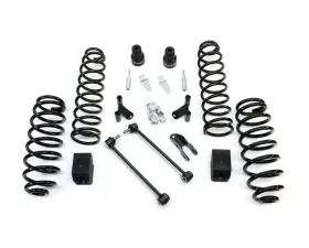 TeraFlex 4 Door 2.5 Inch Lift Kit w/ Shock Extensions Jeep Wrangler JKU 2007-2018