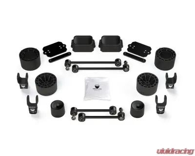 TeraFlex 2.5" Performance Spacer Lift Kit w/ Shock Extensions Jeep Wrangler JLU 2018+ - 1365215