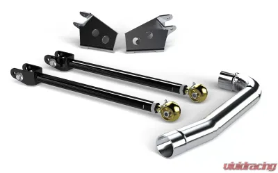 TeraFlex Front Upper Pro LCG Long Flexarm Upgrade Kit w/ Brackets Complete Jeep Wrangler TJ/LJ 1997-2006 - 1443470