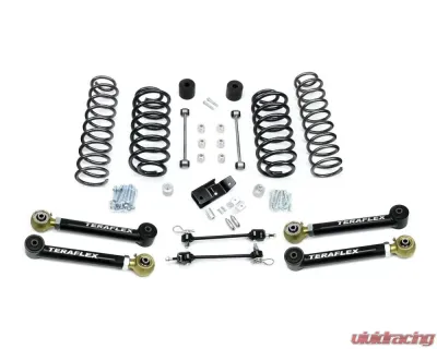 TeraFlex 3" Suspension System w/ 4 Flexarms No Shocks Jeep Wrangler TJ|LJ 1997-2006 - 1456330