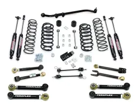 TeraFlex 3 Inch Suspension System w/ 8 Flexarms and 9550 Shocks Jeep Wrangler TJ|LJ 1997-2006