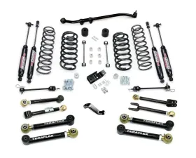 TeraFlex 4 Inch Suspension System w/ 8 Flexarms and 9550 Shocks Jeep Wrangler TJ 1997-2006