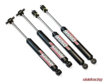 TeraFlex 3-4" Lift 9550 VSS Shock Absorber Kit All 4 Jeep Wrangler JK|JKU 2007-2018 - 1545200