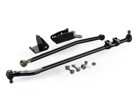TeraFlex HD Drag Link Flip Kit w/ Front Track Bar Drop Bracket and Frame Brace Kit Complete Jeep Wrangler JK|JKU 2007-2018