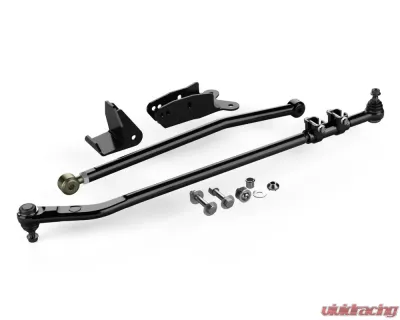 TeraFlex HD Drag Link Flip Kit w/ Front Track Bar Drop Bracket and Frame Brace Kit Complete Jeep Wrangler JK|JKU 2007-2018 - 1600450