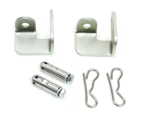 TeraFlex Front Sway Bar Quick Disconnect Upper Stud Frame Bracket Kit w/ Stud Hitch Pin Clip and Nut Jeep Wrangler JK/JKU 2007-2018
