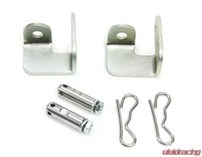 TeraFlex Front Sway Bar Quick Disconnect Upper Stud Frame Bracket Kit w/ Stud Hitch Pin Clip and Nut Jeep Wrangler JK/JKU 2007-2018 - 1601277