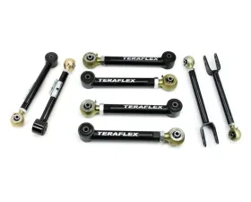 TeraFlex 8-Arm Adjustable Flexarm Kit 0-4 Inch Lift Jeep Wrangler TJ|LJ 1997-2006
