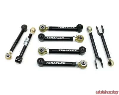 TeraFlex 8-Arm Adjustable Flexarm Kit 0-4 Inch Lift Jeep Wrangler TJ|LJ 1997-2006 - 1615000