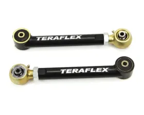 TeraFlex Adjustable Front Lower / Rear Lower Flexarm Kit 0-4 Inch Lift Jeep Wrangler TJ|LJ 1997-2006