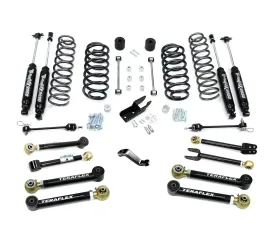 TeraFlex 4 Inch Lift Kit W/8 FlexArms And 9550 Shocks Right Hand Drive Jeep Wrangler TJ 1997-2006