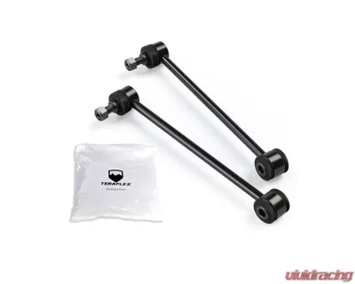 TeraFlex Rear Sway Bar Link 11.5" Kit w/ Swivel Stud 2.5-4.5" Lift Jeep Wrangler JL 2010+ - 1764300