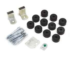 TeraFlex 1 Inch Body Lift Kit UHMW Jeep Wrangler TJ|LJ 1997-2006