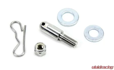 TeraFlex Front Sway Bar Quick Disconnect 3/4 Inch Lower Stud Kit w/ Hitch Pin Clip Lock Nut and Washers - 1943705