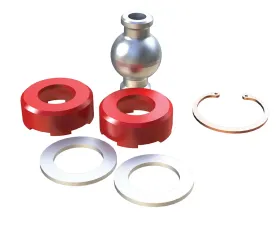 TeraFlex Small Rear Upper Long Adjustable FlexArm Joint Rebuild Kit Frame End Jeep Wrangler JK/JKU 2007-2018
