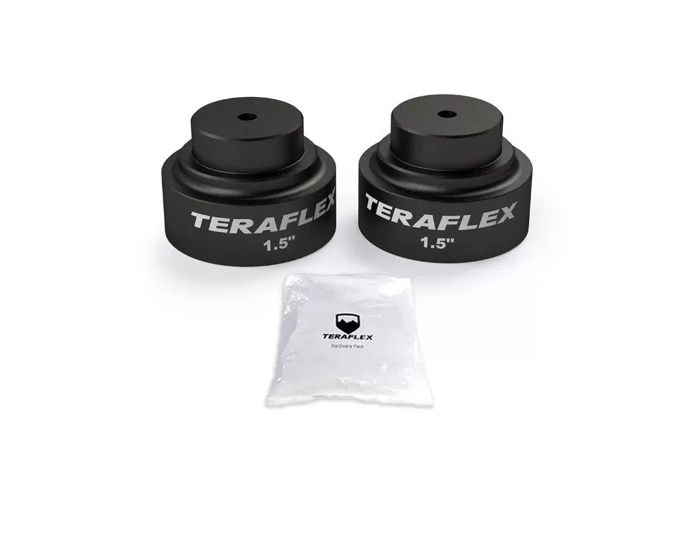 TeraFlex Bump Stop 1.5" Strike Pad Extension Kit Rear Upper Jeep Gladiator 2020+ - 1969300