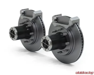 TeraFlex Front 8-Lug Full-Float Locking Hub Conversion Kit w/ Performance Rotors Jeep Wrangler JK 2007-2018 - 3034411