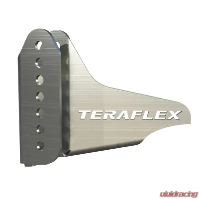 TeraFlex Rear CRD60 Axle Bracket Track Bar Mount Jeep Wrangler JK 2007-2018 - 3990080