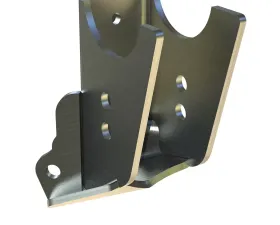 TeraFlex Rear CRD60 Axle Bracket Lower FlexArm and Shock Mount- Driver Jeep Wrangler JK 2007-2018