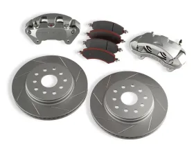 TeraFlex Front Big Brake Kit w/ Slotted Rotors Jeep Wrangler JK|JKU 2007-2018