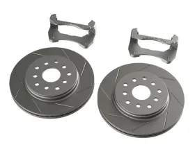 TeraFlex Front Performance Slotted Big Rotor Kit Jeep Wrangler JK|JKU 2007-2018