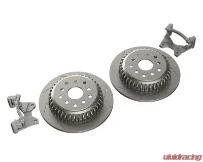 TeraFlex Rear Performance Slotted Big Rotor Kit Jeep Wrangler JK|JKU 2007-2018 - 4304460