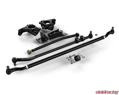 TeraFlex High Steer System w/ Complete HD Drag Link Flip Kit and Tie Rod Complete Jeep Wrangler JK|JKU 2007-2018 - 4391000