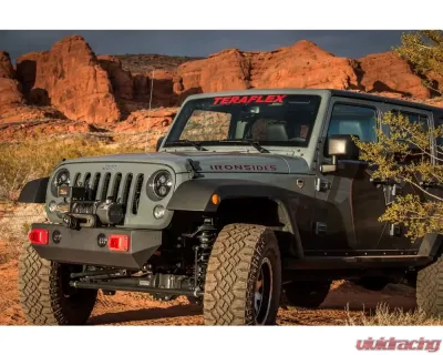 TeraFlex Explorer Front Bumper w/ out Hoop Jeep Wrangler JK|JKU 2007-2018 - 4653120