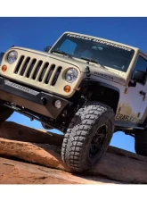 TeraFlex Epic Front Bumper w/out Hoop Centered Drum Winch Jeep Wrangler JK|JKU 2007-2018                                     - 4653200 - Image 2